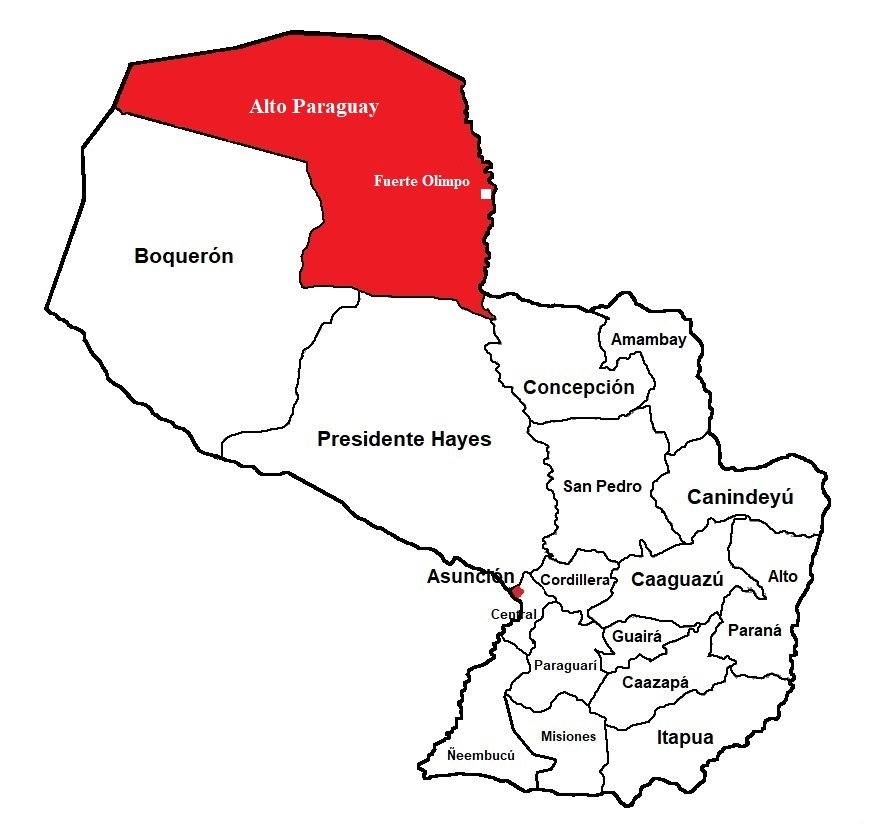 Region Alto Paraguay