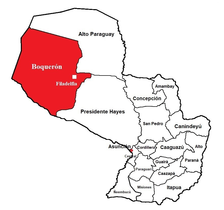 Region Boqueron Paraguay