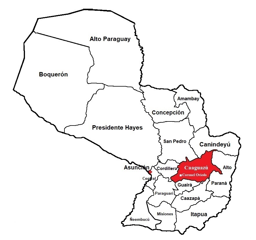 Region Caaguazu Paraguay