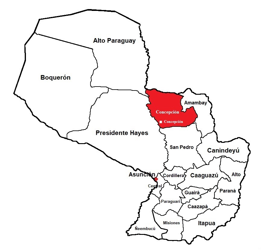Region Concepcion Paraguay