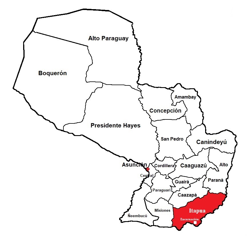 Region Itapua Paraguay