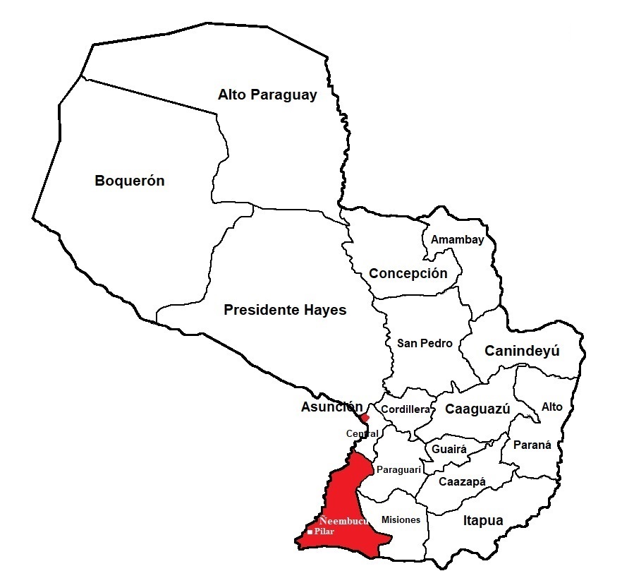 Region Nheembucu Paraguay