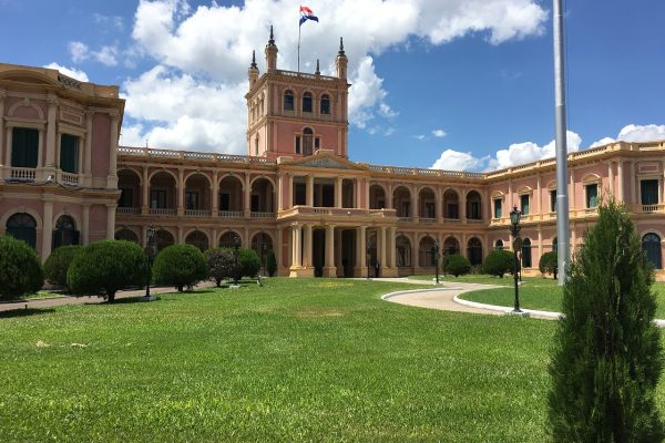 Regierungspalast Asuncion in Paraguay